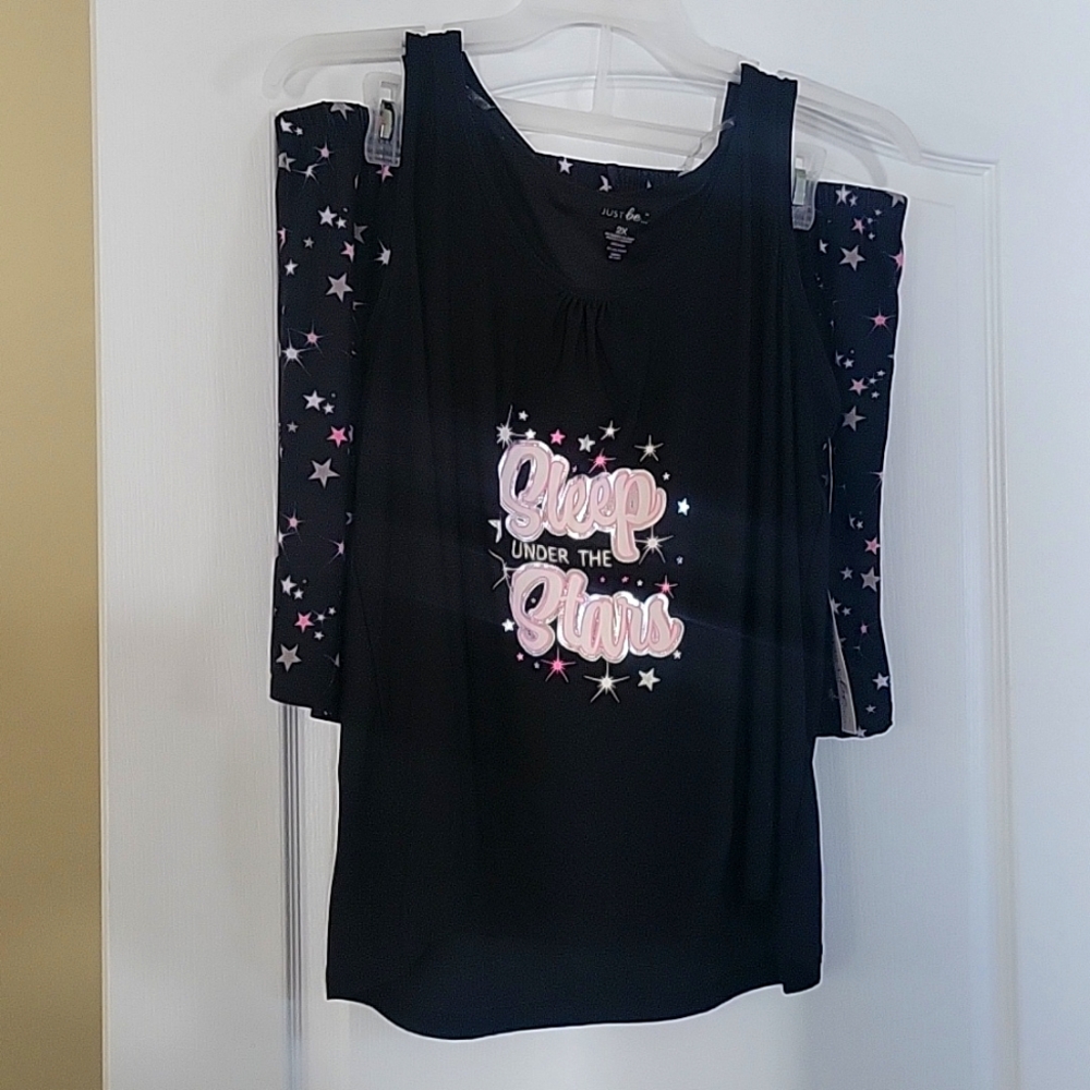 Ladies 2 piece sleepwear 2x